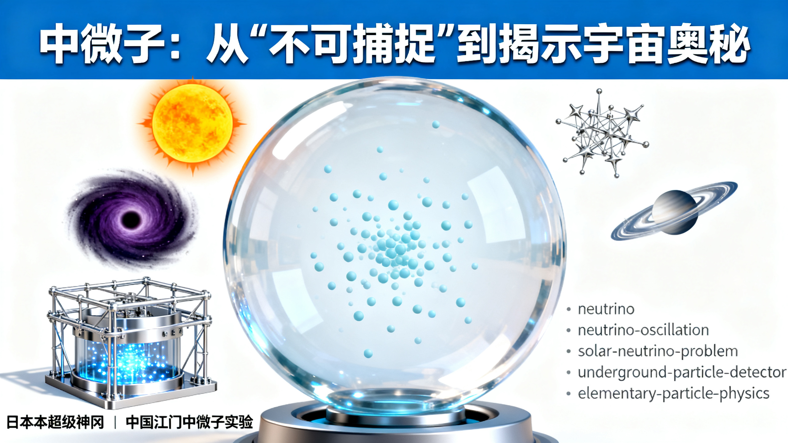 科学家为“幽灵粒子”中微子设下的实验陷阱