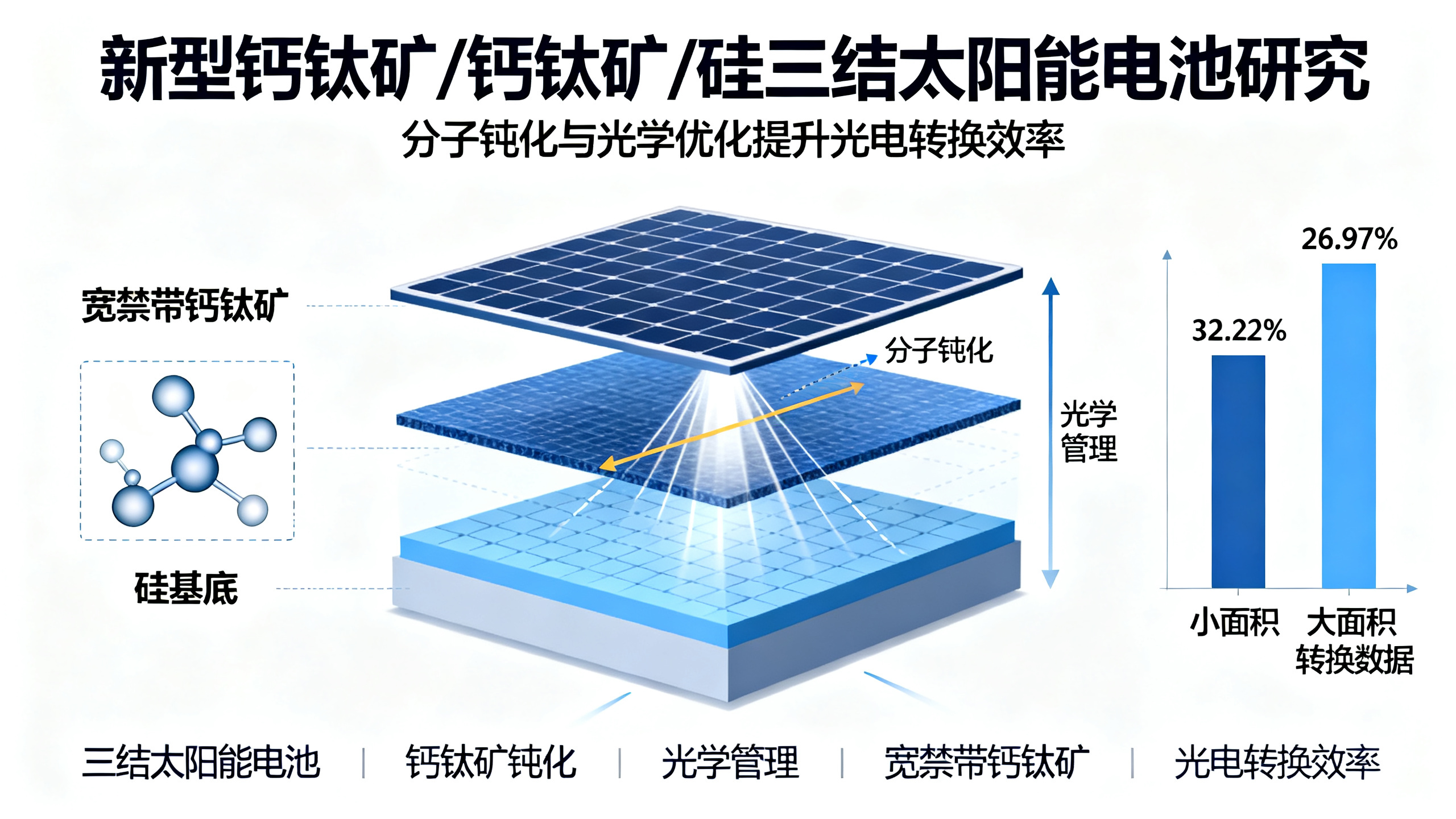 三结太阳能电池的缺陷修复与光线调控