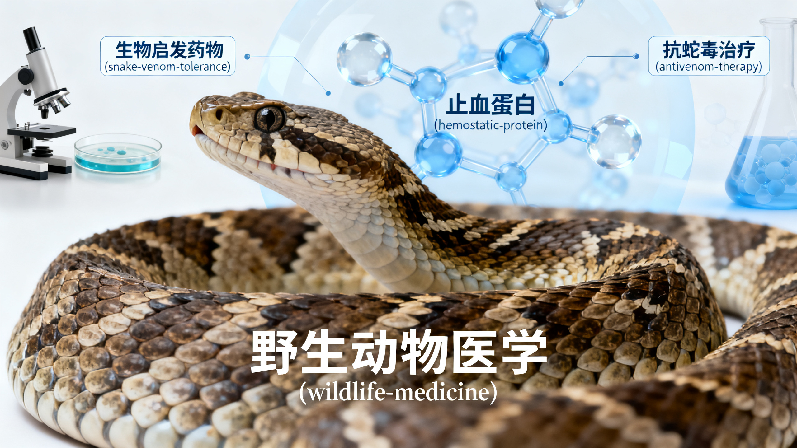 响尾蛇自身的“解毒剂”或许也能保护人类
