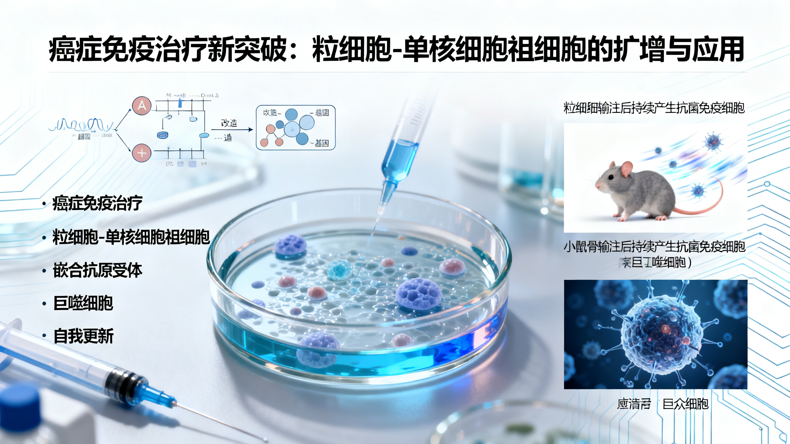 南加州大学科学家找到持续产生抗癌细胞的方法