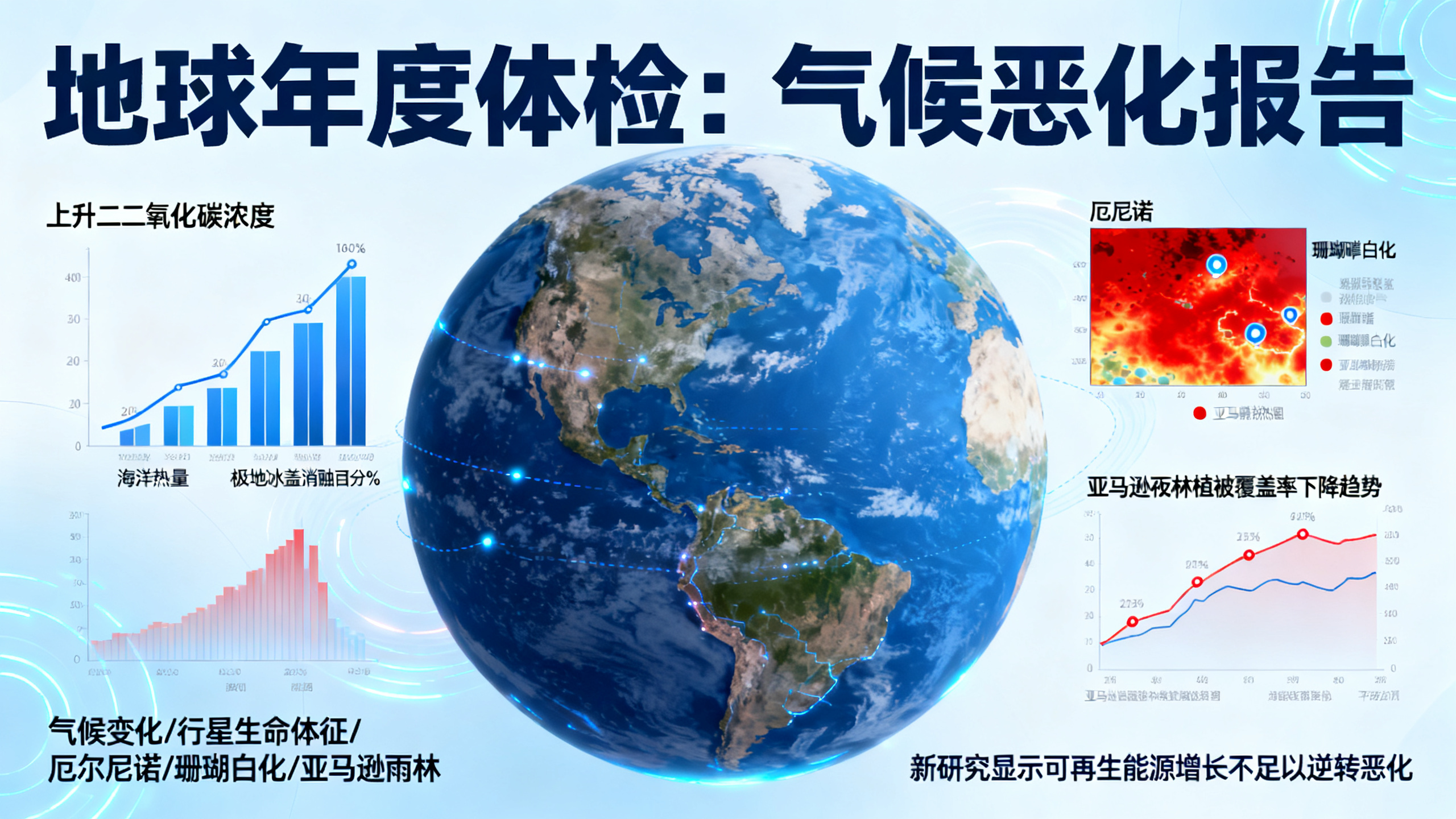 地球“病得不轻，而且越来越糟”