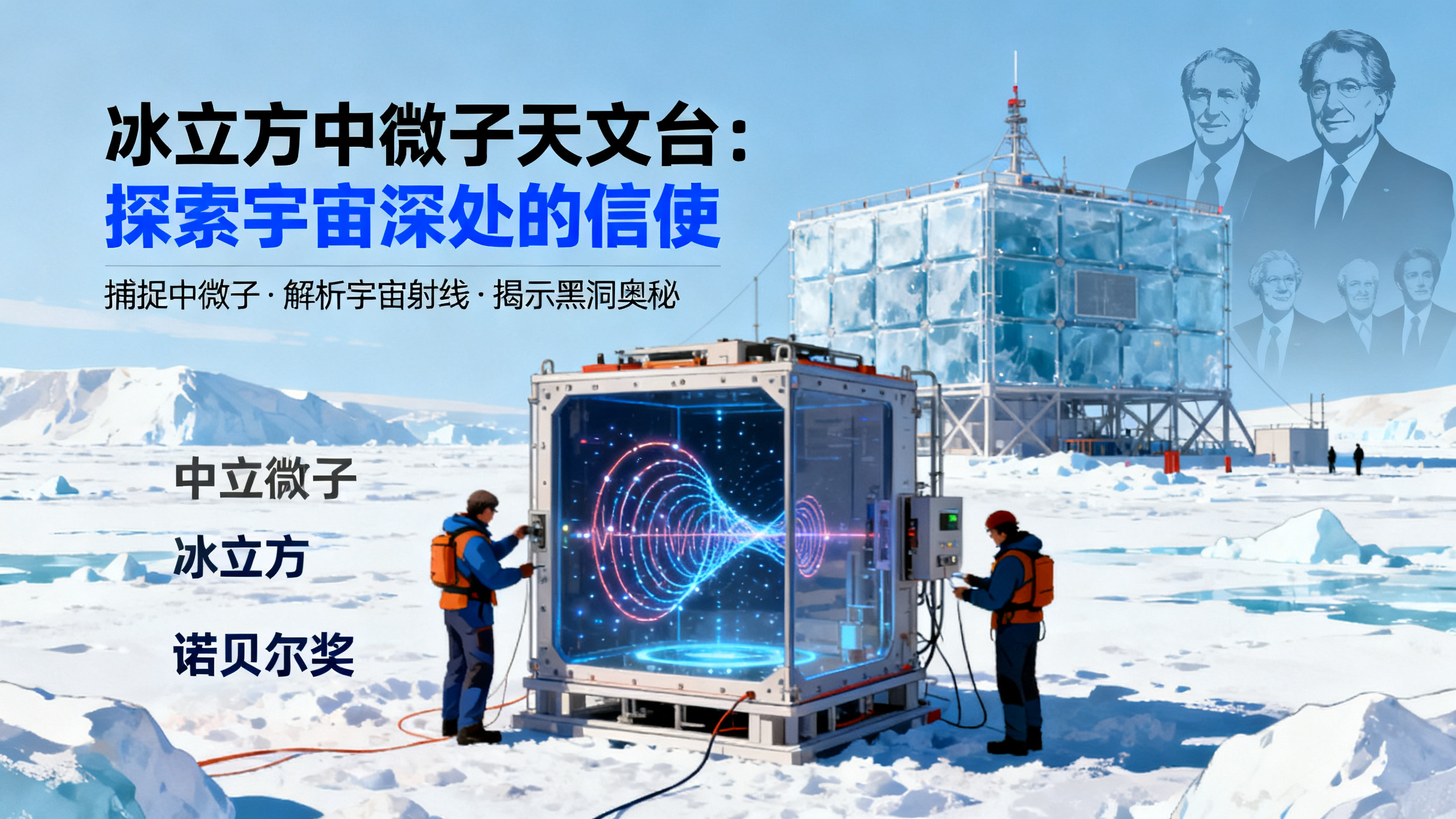 一位参与“冰立方”中微子探测器研究的科学家，揭秘斩获诺贝尔奖的技术